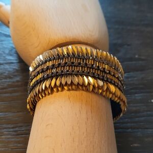 S&D Gold Rhinestone Bracelet